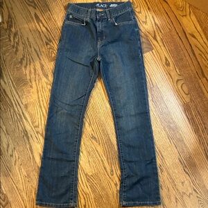 Children's Place 12 SLIM Blue Jeans Dark Wash Bootcut
